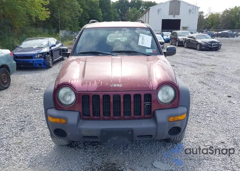 2003 Jeep Liberty Sport из США, поврежденный, VIN 1J4GL48K43W656670